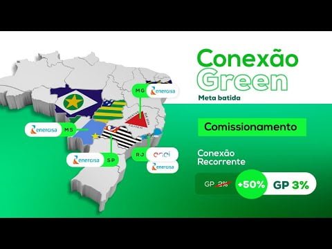 De 2% pra 3% Recorrente em SP, RJ, MT e MG | iGreen Energy – Energia Limpa