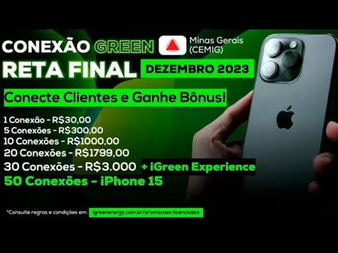 Reta Final 2023 – iPhone – iGreen Energy | Energia Limpa