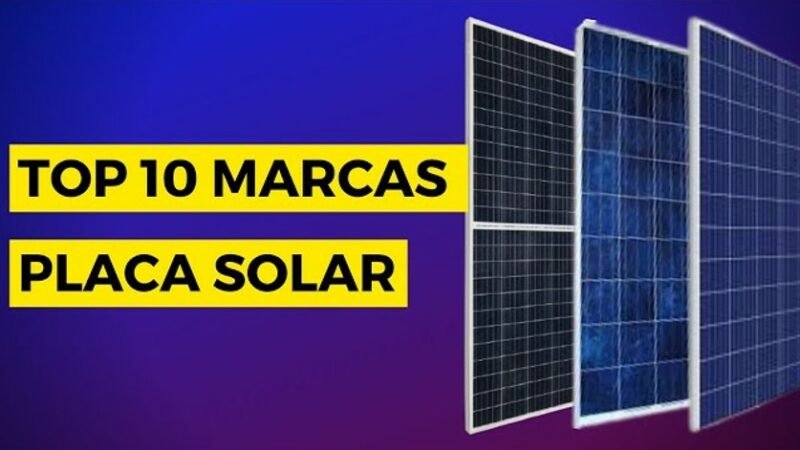 Veja as 10 marcas de painel solar mais vendidas no mundo em 2023