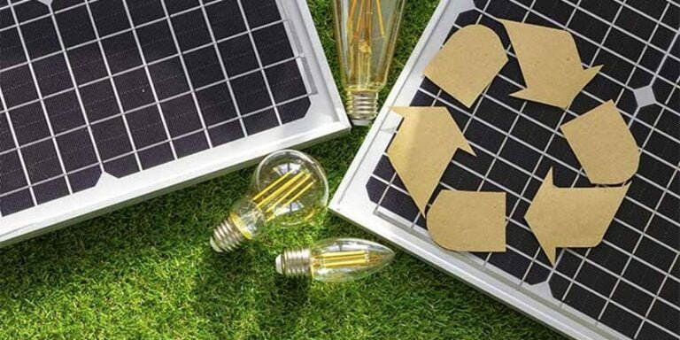 Reciclagem de painéis solares ajuda a proteger o meio ambiente e promover a economia circular