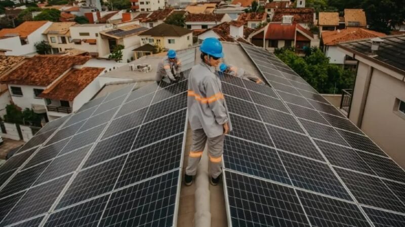 2 milhões de residências e energia solar atinge patamar recorde