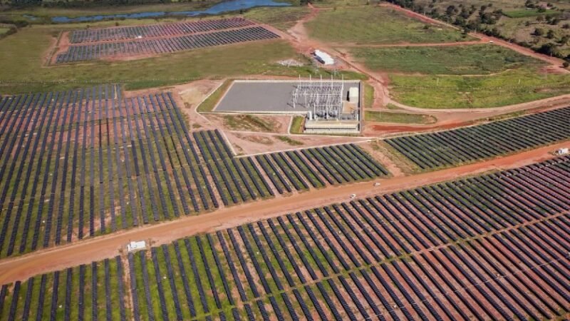 Complexo Solar Castilho, no interior de São Paulo Comerc Energia - Reprodução