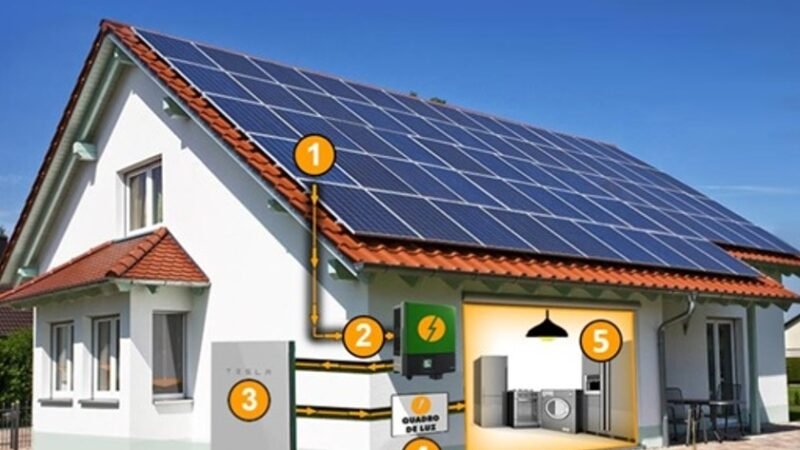 Energia solar off-grid, veja quantas baterias precisa para uma casa autossuficiente Energia solar off-grid, veja quantas baterias precisa para uma casa autossuficiente