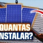 Quantas placas solares são necessárias para gerar 500kWh em sua casa
