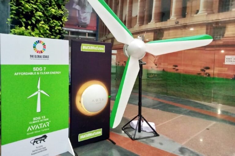 Essa turbina eólica com precinho de celular promete economia de energia