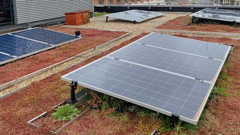 Telhado Oases Biosolar: Incrível solução 4 em 1 para telhados sustentáveis Telhado Oases Biosolar: Incrível solução 4 em 1 para telhados sustentáveis