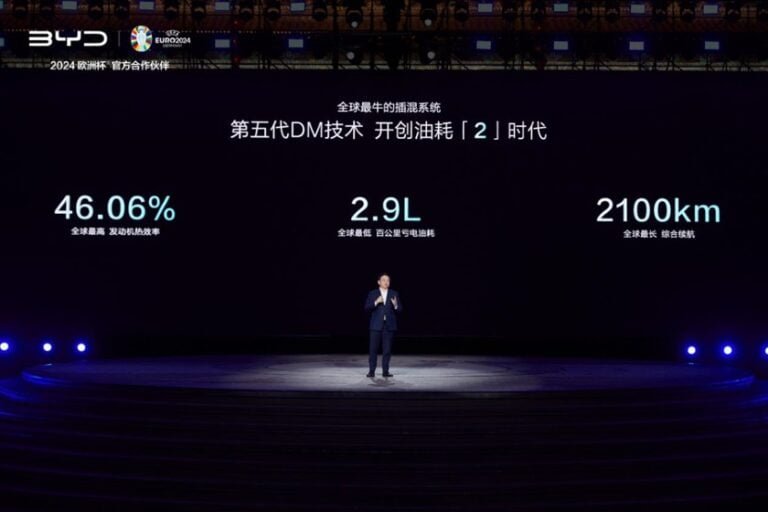 BYD revela sua tecnologia DM de quinta geração