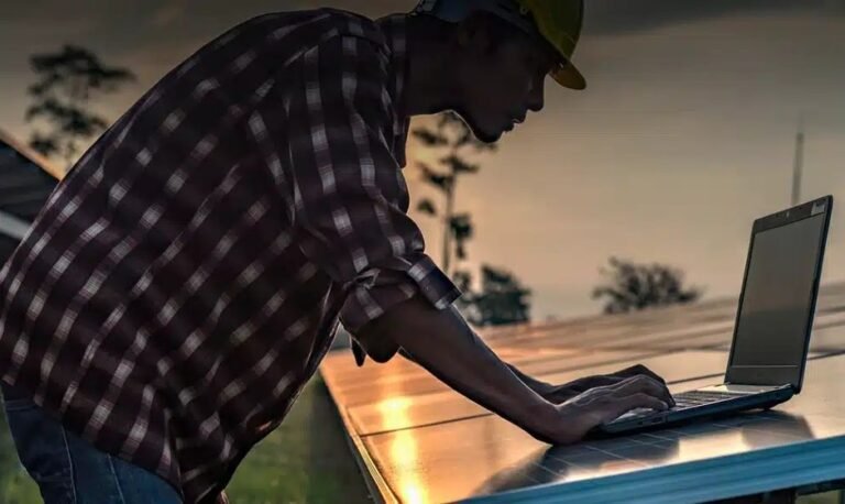 Instalação de placas solares