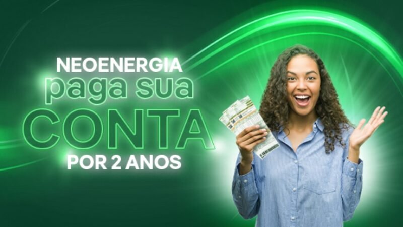Promoção vai sortear R$ 500 em créditos mensais na conta de luz durante 2 anos Promoção vai sortear R$ 500 em créditos mensais na conta de luz durante 2 anos