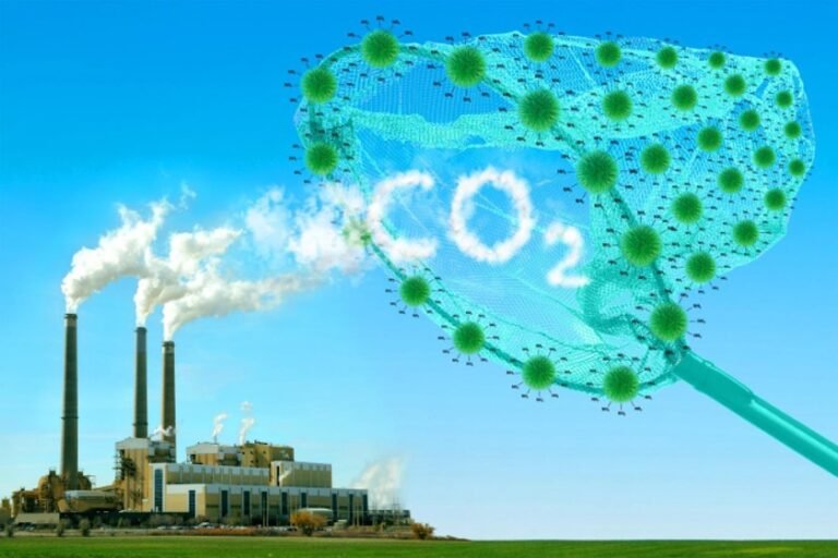 Capturar dióxido de carbono da atmosfera