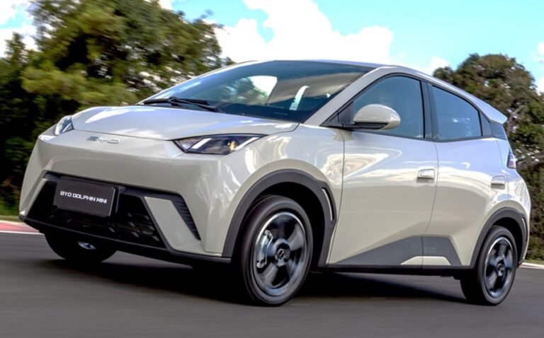 BYD Dolphin Mini, o carro elétrico mais vendido no mercado brasileiro em maio