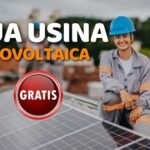 Sua usina fotovoltaica grátis e zero investimento