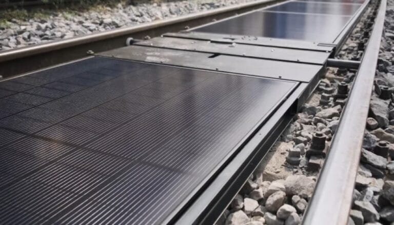 Energia Solar em Trilhos de Trem Revoluciona o Transporte Público