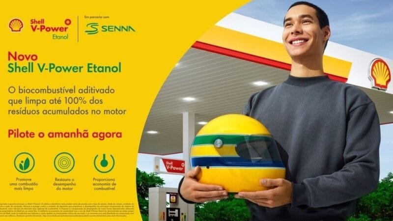 Raízen e marca Senna anunciam chegada do novo Shell V-Power Etanol no mercado