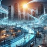 inversão de fluxo na transmissão da rede elétrica urbana