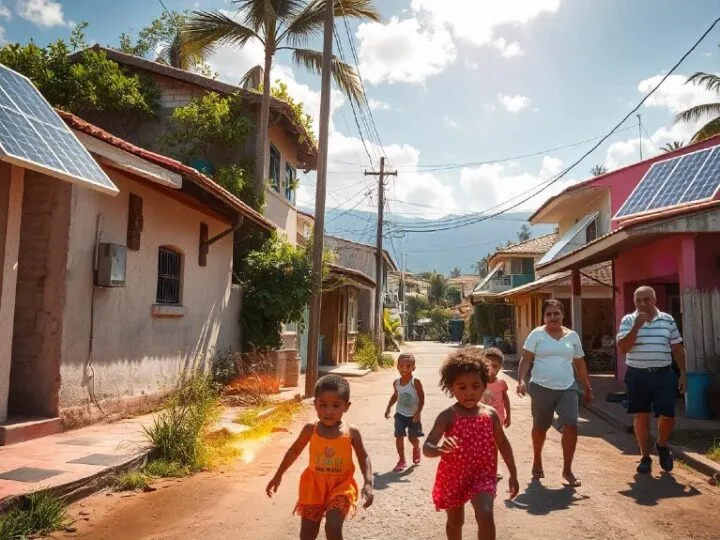 Energia Solar está Revolucionando as Contas de Luz para Famílias de Baixa Renda