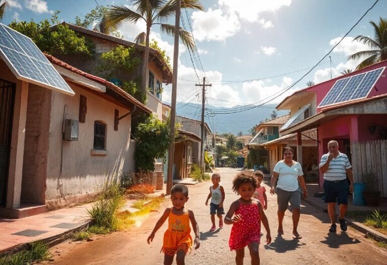 Como a Energia Solar Está Revolucionando as Contas de Luz para Famílias de Baixa Renda