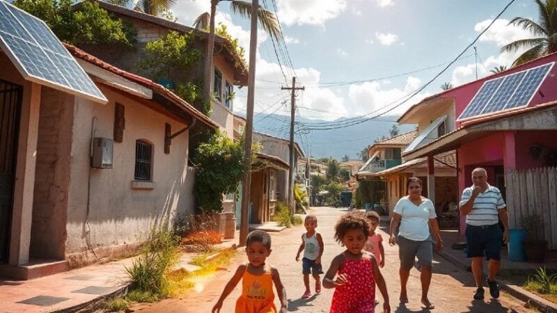 Como a Energia Solar Está Revolucionando as Contas de Luz para Famílias de Baixa Renda