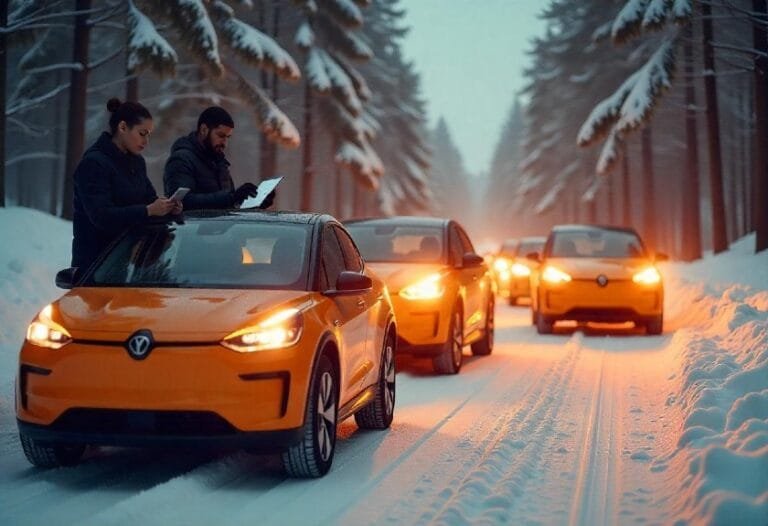 Testes de carros Elétricos no frio com revelações surpreendentes