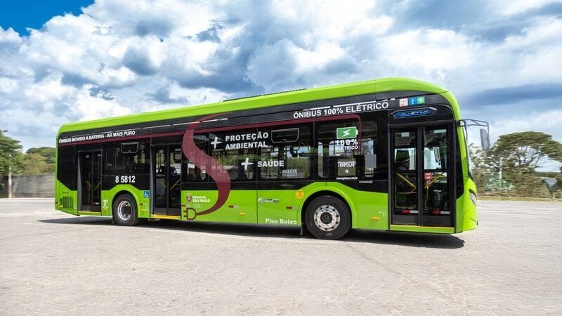 Transporte urbano de São Paulo recebe 60 novos ônibus 100% elétricos da BYD