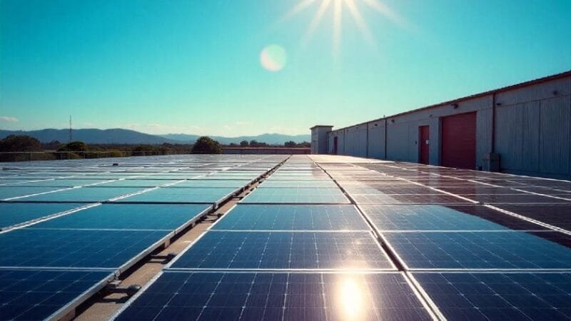 Maior Usina Solar de Telhado do Brasil, está em Pompeia SP Maior Usina Solar de Telhado do Brasil, está em Pompeia SP