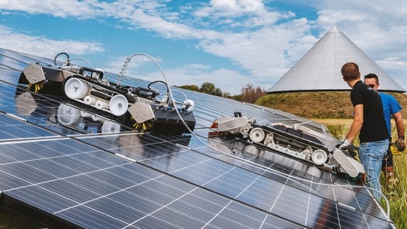 Automação Solar: A Era da Robotização nos Parques Solares Já Começou Automação Solar: A Era da Robotização nos Parques Solares Já Começou