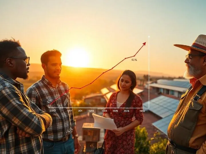 Retorno do Investimento Solar no Brasil Dispara para 45% ao Ano