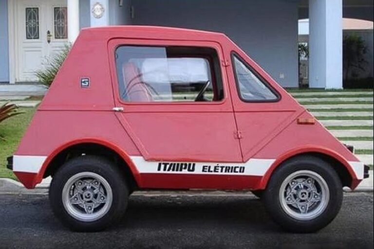 BYD do Brasil - Veja o Itaipú primeiro carro 100% elétrico brasileiro de 1974