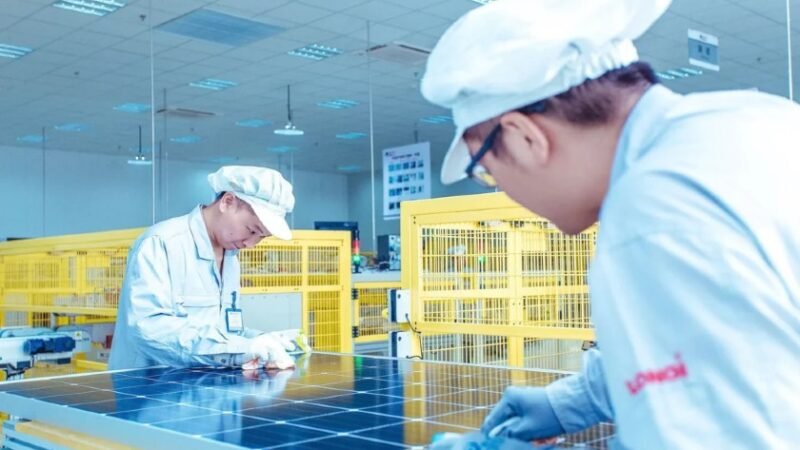 A China continua liderando o desenvolvimento industrial renovável no mundo