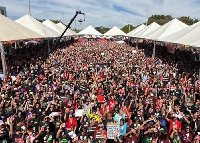 Greve dos professores pode encerrar na quarta feira