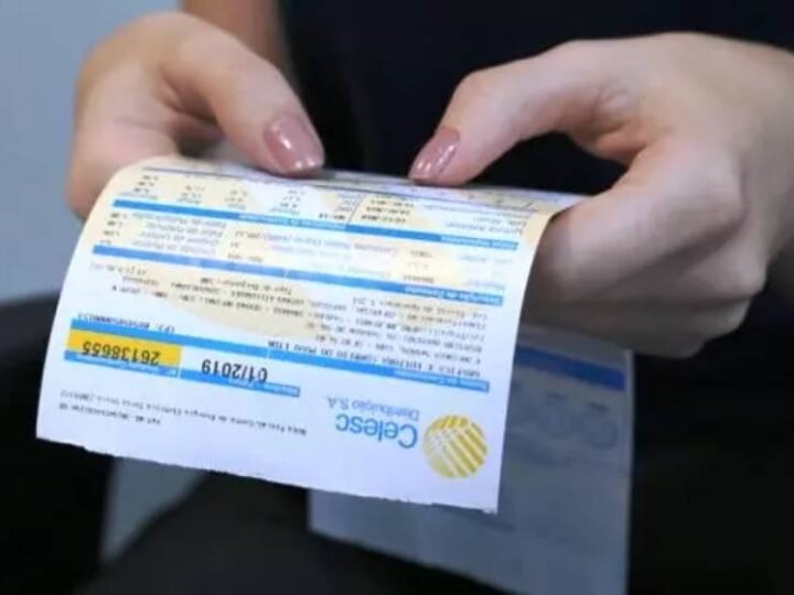 Julho com Bandeira Vermelha 1 e Conta de Luz continua Alta