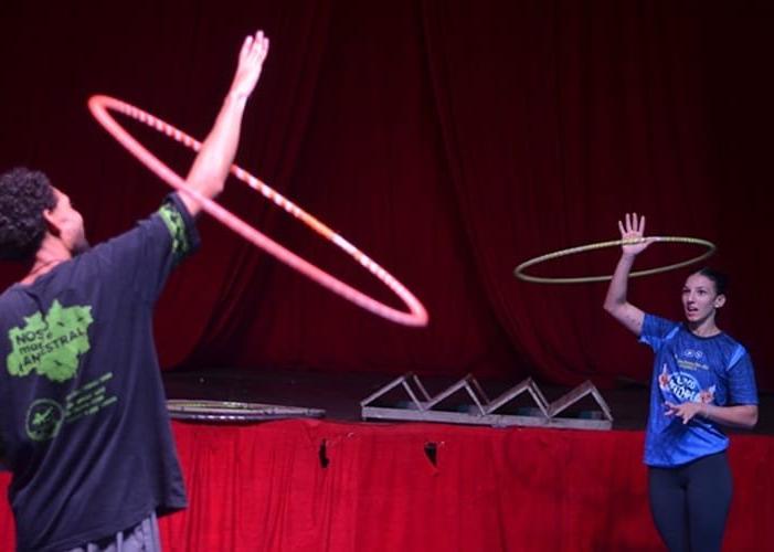 Circo oferece workshops gratuitos em São Sebastião