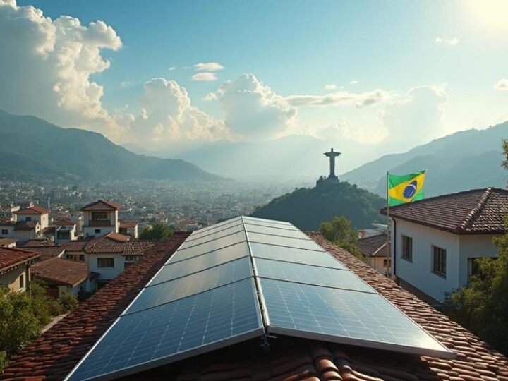 Energia Solar Residencial: Brasil Celebra 4 Milhões de Consumidores e Rumo à Sustentabilidade