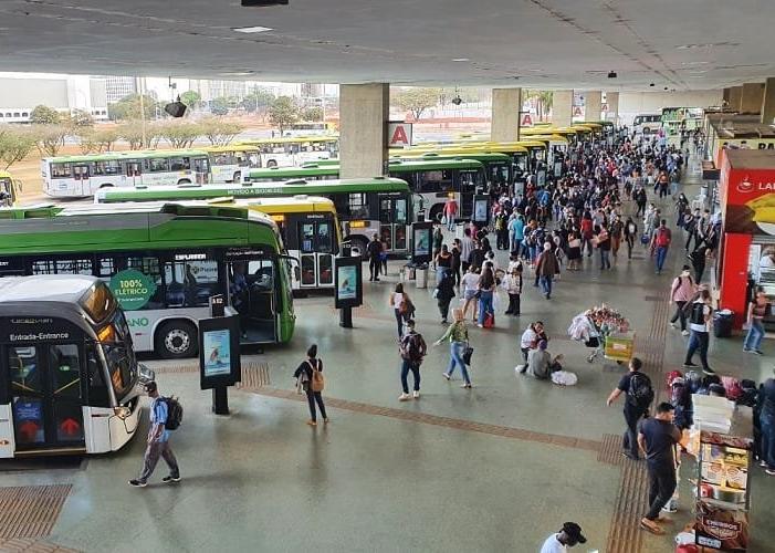 Início da taxação nos estacionamentos da Rodoviária