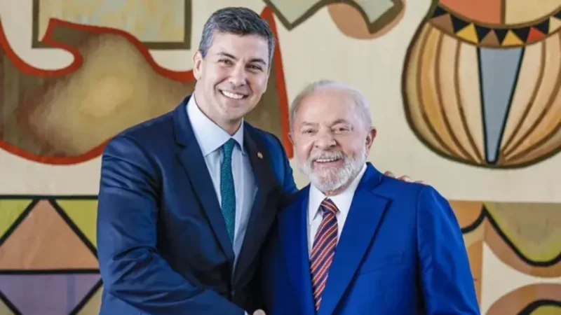 Lula e Santiago Pena prometem relançar conversas sobre Itaipu Lula e Santiago Pena prometem relançar conversas sobre Itaipu