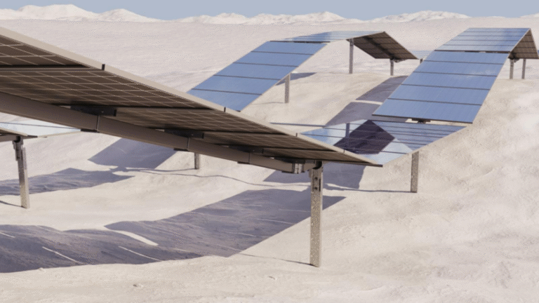 Novo tracker solar para terrenos irregulares chega ao Brasil