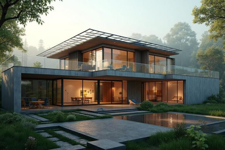 Arquitetura Solar Para Casas Modernas Unindo Design e Eficiência Energética