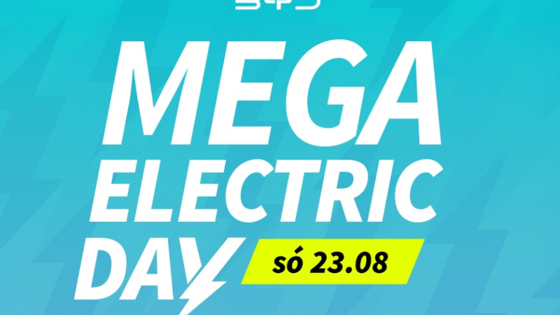 BYD promove Mega Electric Day e oferece supervalorização do usado, seguro, IPVA, documentação e revisões grátis