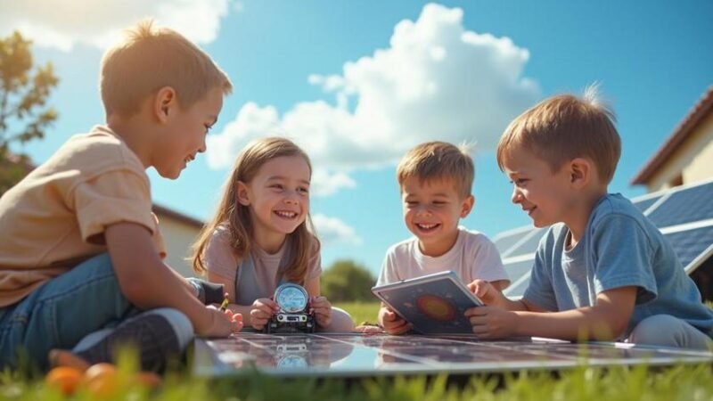 Energia Solar para Crianças: Descubra o Poder do Sol Brincando e Aprendendo