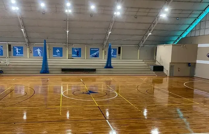 Ginásio do Iate Clube de Brasília de cara nova