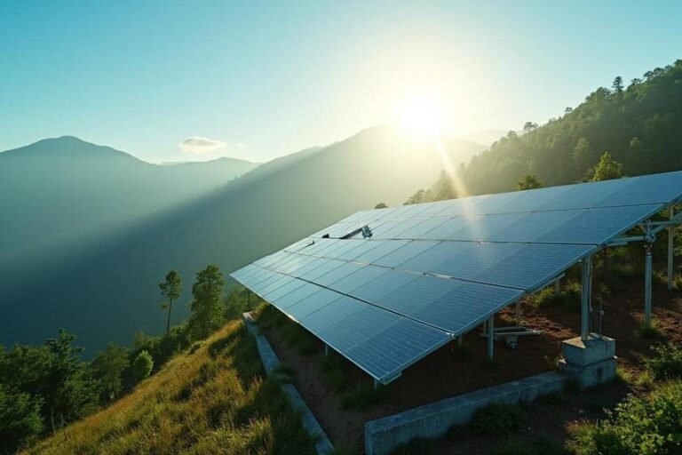 Tracker Solar para Uso em Terrenos Irregulares
