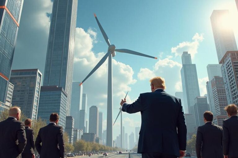 Trump Acusa Energia Solar e Eólica de Golpe do Século Gerando Debate Global e Desafios Futuros