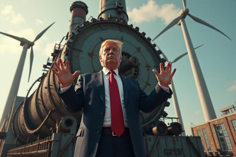 Trump Ataca Fontes Renováveis Como Golpe do Século E Promete Barrar Projetos Ignorando o Futuro da Energia