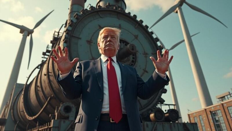 Trump Ataca Fontes Renováveis Como Golpe do Século E Promete Barrar Projetos Ignorando o Futuro da Energia