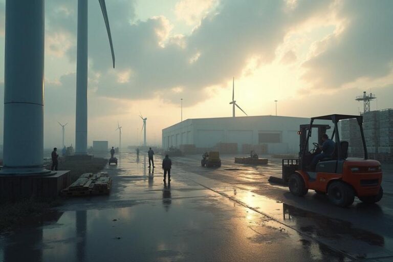 Vestas Enfrenta Queda de 44% nos Pedidos de Turbinas Eólicas nos EUA