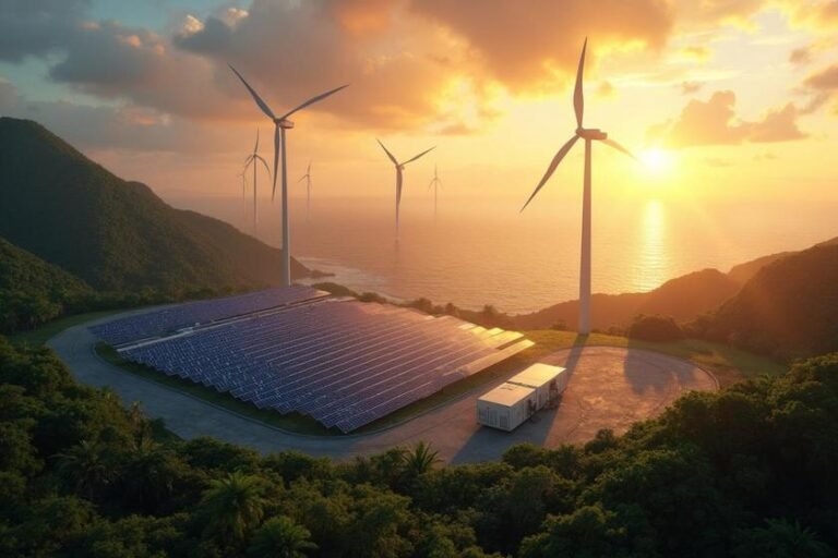 América Latina e Caribe Alcançam 70% de Eletricidade Renovável e Firmam Liderança Global na Transição Energética