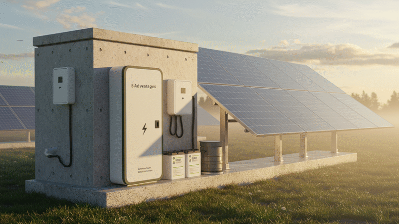 Baterias para Energia Solar: Conheça as 5 Vantagens do Armazenamento Inteligente