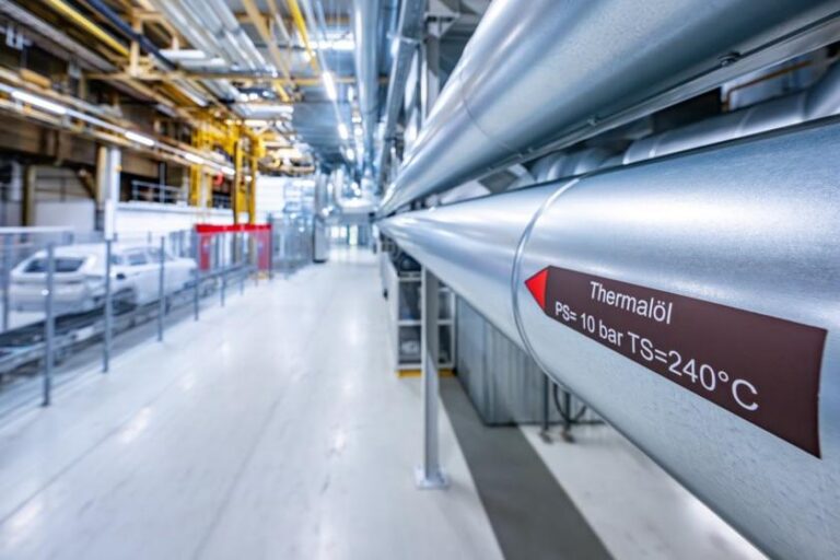 Planta do BMW Group em Regensburg testa sistema de óleo térmico para geração de calor na oficina de pintura