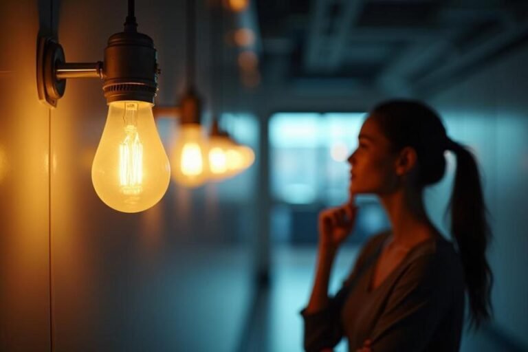 A Lâmpada Pisca, a Economia Pensa: Queda no Consumo de Energia