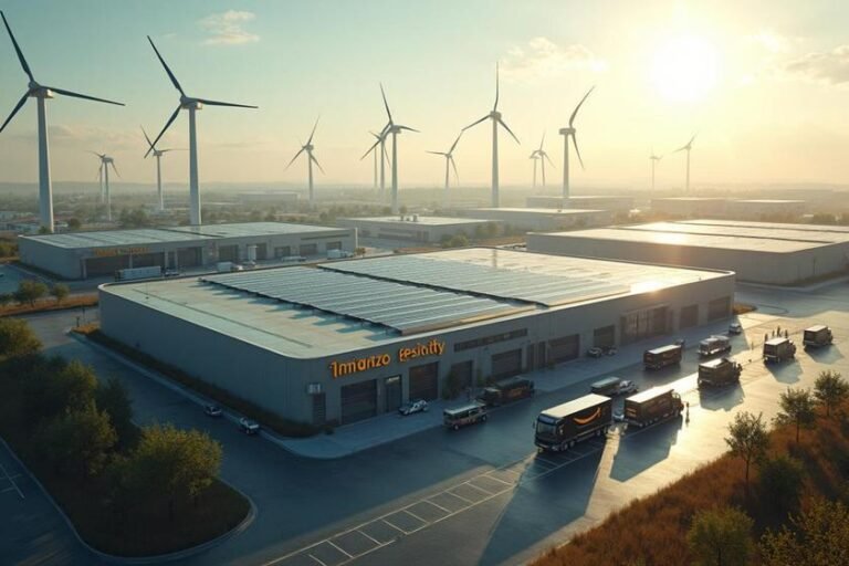Amazon Lidera a Transição para um Futuro Energético 100% Livre de Carbono
